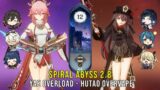 C0 Yae Overload and C1 Hutao Overvape – Genshin Impact Abyss 2.8 – Floor 12 9 Stars