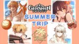 Dating Door Game – Genshin impact | Summer trip ver. (Golden Apple Archipelago)