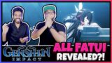 GENSHIN IMPACT – ALL FATUI HARBINGERS REVEALED?! NEW TEYVAT CHAPTER TRAILER REACTION + DISCUSSION!