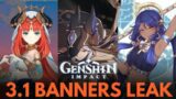 Genshin Impact 3.1 – banners, reruns, and characters leaks | Genshin Impact Leaks