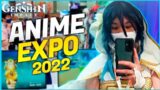 Genshin Impact Booth at Anime Expo 2022 was INSANELY MASSIVE (AX VLOG)