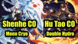 Hu Tao C0 Double Hydro & Shenhe C0 Mono Cryo team spiral abyss floor 12 genshin impact