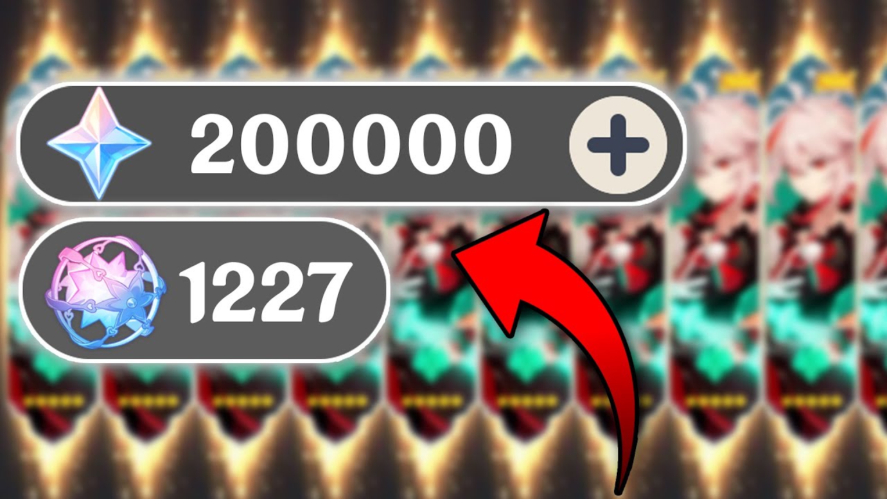 I Saved 200,000 F2P Primogems for 1 year. How many Kazuha can I get