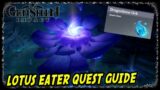 Lotus Eater World Quest Guide | Genshin Impact | Dragonbone Orb Location