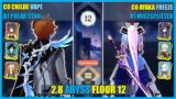 NEW 2.8 Spiral Abyss Floor 12 Lineup First Clear | Genshin Impact