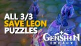 Save Leon Genshin Impact All 3/3