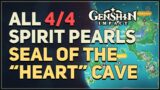 Seal of the Heart Cave Spirit Pearl Location Genshin Impact