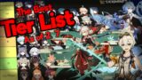 The Most Accurate Genshin Impact Tier List