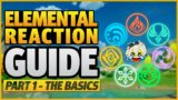 3.0 UPDATED Elemental Reaction Guide Part 1 – The Basics | Genshin Impact