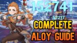 COMPLETE ALOY GUIDE – DPS & Support Builds Genshin Impact