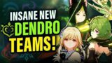 DENDRO TEAMS Showcase & Reactions Guide! Try These AMAZING New Dendro Comps | Genshin Impact 3.0