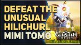 Defeat the Unusual Hilichurl within the designated time Genshin Impact Unta mosi dada