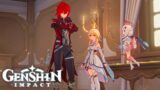 ENDING CUTSCENE Young DILUC Meets Lumine | Hidden Strife Past Story Diluc Skin Genshin Impact