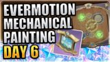 Evermotion Mechanical Painting Day 6 & Jigsaw Puzzle Genshin Impact Gear Challenge Stage 6