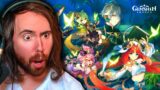 Genshin Impact Version 3.0 "The Morn a Thousand Roses Brings" Trailer | Asmongold Reacts