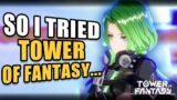Genshin Impact player tries Tower of Fantasy (First Impressions)