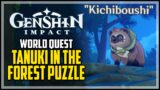 Hayashi of Tanuki In The Forest Barrier Puzzle Solution Genshin Impact