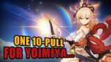 I got Yoimiya in ONE 10-pull using this summoning ritual… | Yoimiya Summons | Genshin Impact
