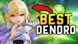 INSANE DENDRO SUPPORT! Complete F2P Dendro Traveler Guide & Build [Best Artifacts and Weapons]