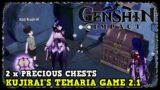 Kujirai's Temaria Game Quest Guide in Genshin Impact 2.1 All Temari Locations (2 x Precious Chest)
