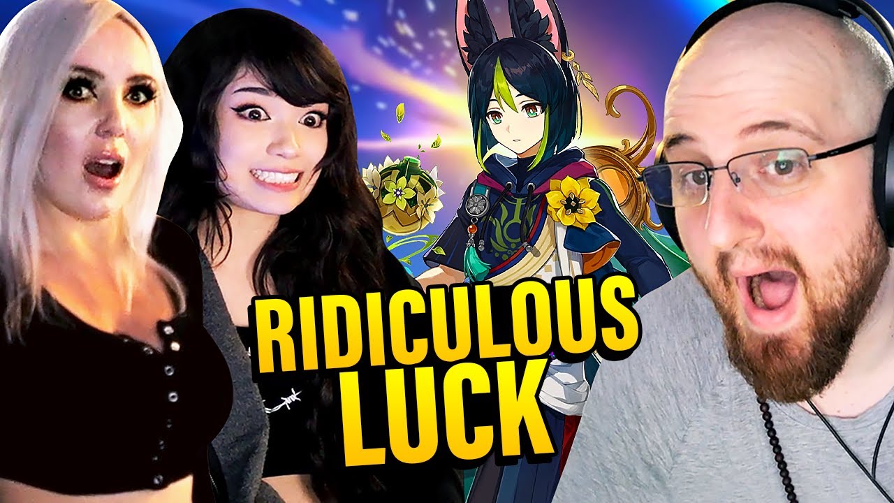 MY TIGHNARI SUMMONS WERE INSANE + JESSICA NIGRI AND EMIRU (Genshin