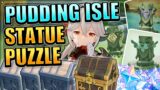 Pudding Isle Statue Puzzle Golden Apple Archipelago EASY TO FOLLOW Genshin Impact 2.8 Chest Location