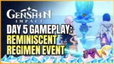 Reminiscent Regimen Day 5 Event Guide | Convoy: Breakout Operation Gameplay | Genshin Impact 2.8