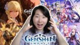 This is Free to Play!?! New Genshin Impact Fan Reacts to Every Version Trailer!! 1.0 – 2.8!