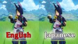 Tighnari English and Japanese Voice Actor In-Game Gameplay (Genshin Impact)