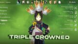 Triple Crown C0 Tighnari Gameplay Showcase || Genshin Impact 3.0