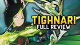 WATCH THIS VIDEO BEFORE YOU PULL TIGHNARI! Complete Tighnari Review: Gameplay, F2P Friendly? Genshin