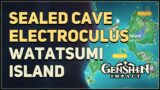Watatsumi Island Sealed Cave Electroculus Genshin Impact