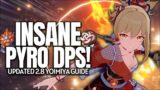 she's still INSANE! UPDATED Yoimiya Guide – Artifacts, Weapons, Teams & Tips | Genshin Impact 2.8