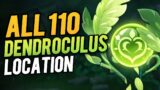 ALL 110 Dendroculus Locations | Fastest Dendroculus Route | Genshin Impact Sumeru 3.0