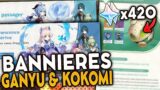 BANNIERES GANYU/KOKOMI GENIALES ! | Genshin Impact
