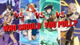 Cyno VS Nilou VS Venti VS Albedo – Who Should You Pull For In Genshin Impact 3.1 Banners?