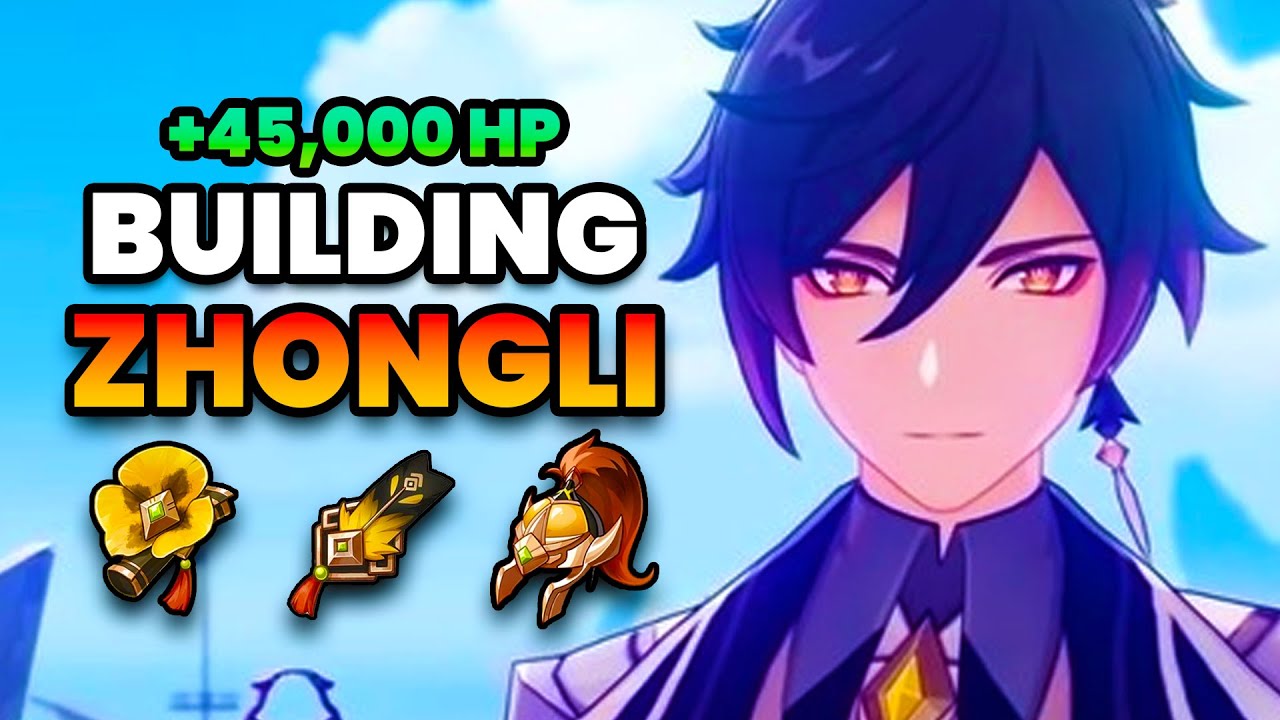 Finally Building Zhongli In Genshin Impact   Genshin Impact Videos