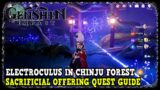 Genshin Impact Sacrificial Offering Quest Guide (Electroculus in Chinju Forest)