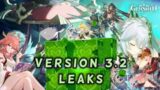 Genshin Impact Version 3.2 Leaks | Genshin Leaks