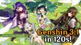 Genshin Impact is Getting an Anime – 3.1 Sumeru Update in 120 Seconds!