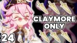 Getting LUCKY With WEEKLY BOSSES!!! (Genshin Impact Claymores Only)