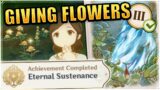 Giving Flowers (Chapter 3 DONE Varuna Gatha) Forest Adventure Journal Genshin Impact Sumeru Aranyaka
