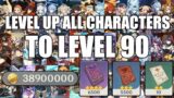 Level Up All Characters To Level 90 – Genshin Impact