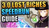 Sumeru Lost Riches Event Speedrun (FREE 420 PRIMOGEMS!) Genshin Impact 3.0 Green Seelie