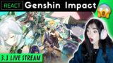 THE BEST LIVE STREAM EVER !!!  Reacting to GENSHIN IMPACT Version 3.1 Special Program (CONDENSED)