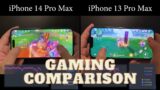 iPhone14 Pro Max is a beast! Genshin Impact gaming comparison vs iPhone13 Pro Max