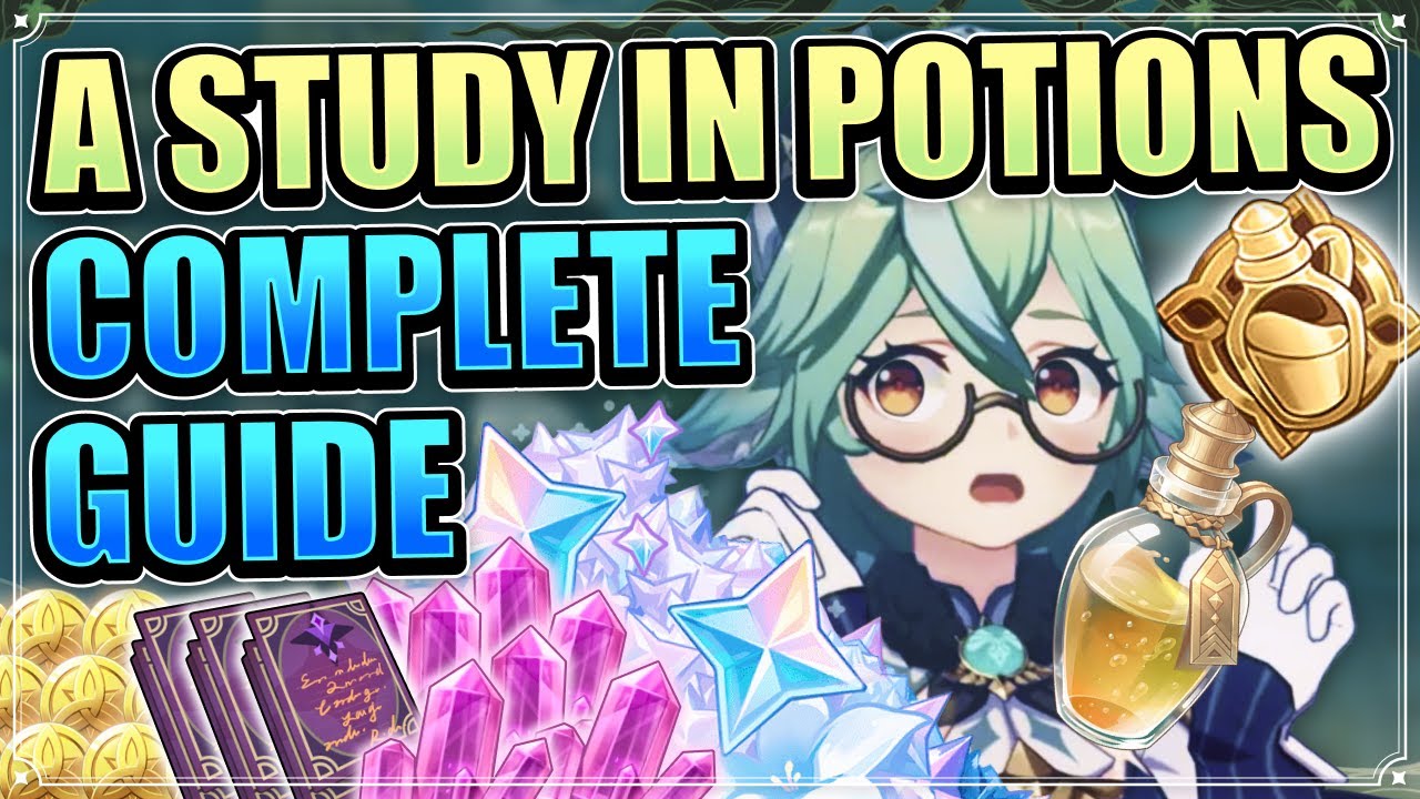 A Study in Potions Event Guide (FREE 420 PRIMOGEMS!) Genshin Impact