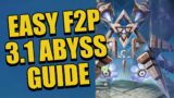 BEST F2P 3.1 Abyss Guide (Floor 12) | Genshin Impact
