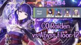 C0 Raiden National Team Destroys the NEW 2.1 Spiral Abyss – Genshin Impact