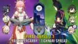 C0 Yae Hypercarry and C0 Tighnari Spread – Genshin Impact Abyss 3.1 – Floor 12 9 Stars